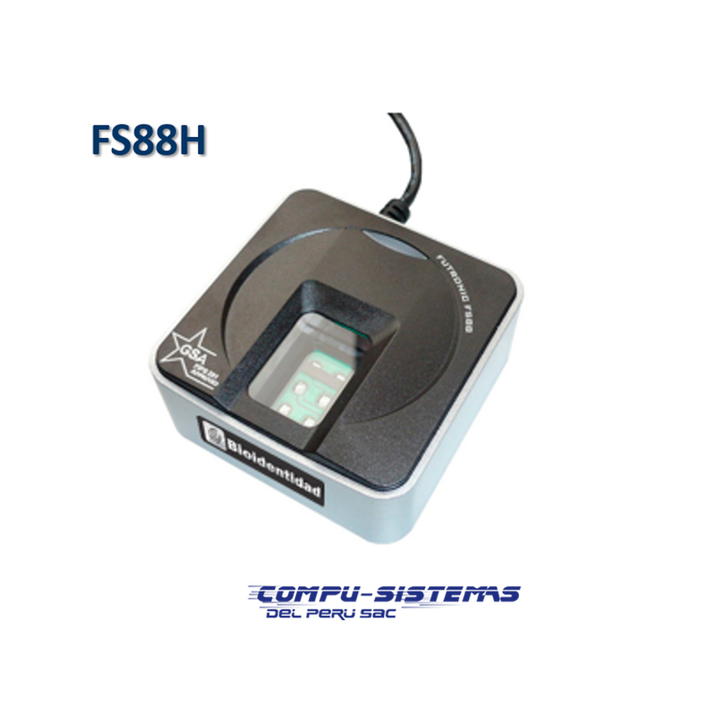LECTOR DE HUELLAS DACTILARES USB DE ALTO DESEMPEÑO FS88H
