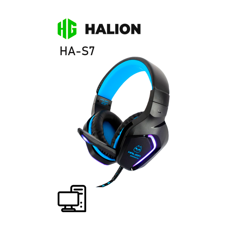 AURICULAR GAMER HALION HA-S7