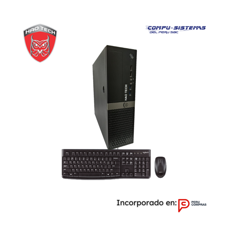 COMPUTADORA HAOTECH RUNNER RDG11-51621US3 CI5-11400 2.60GHZ I 16GB I 240GB SSD I 1TB I WIFI