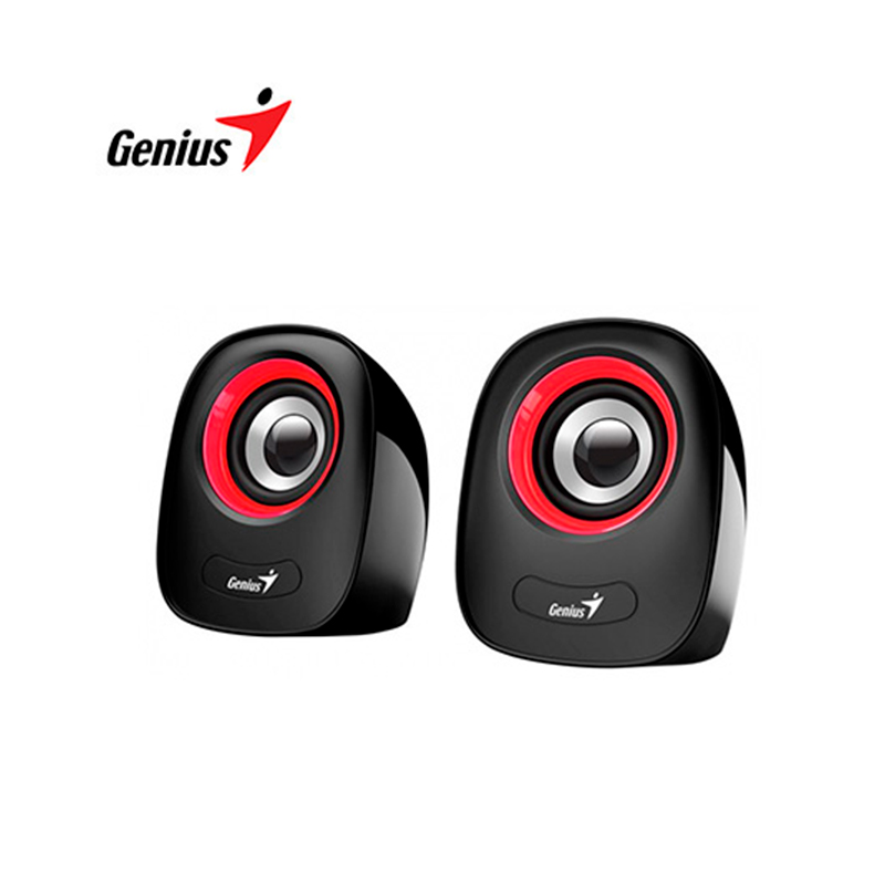 PARLANTE GENIUS SP-Q160 USB POWER 6W RED