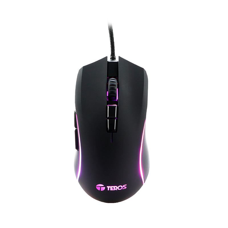 MOUSE TEROS TE-5160N 6400DPI RGB USB GAMING