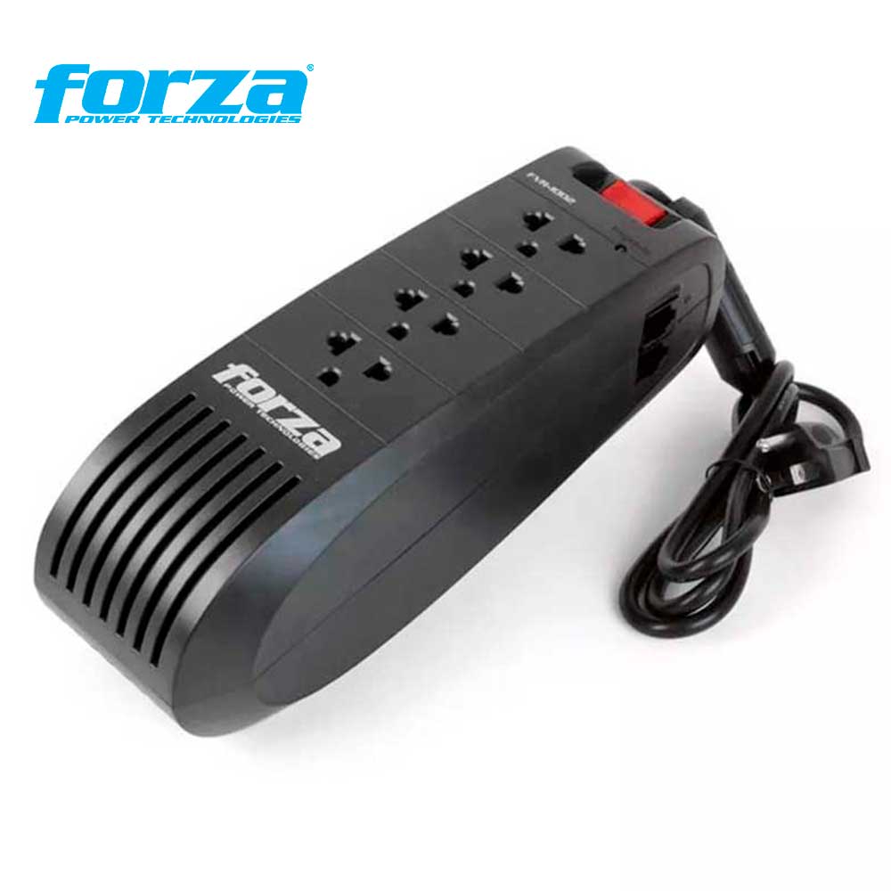 ESTABILIZADOR FORZA AVR FVR-1002 1000VA 500W 4 Out 220V US
