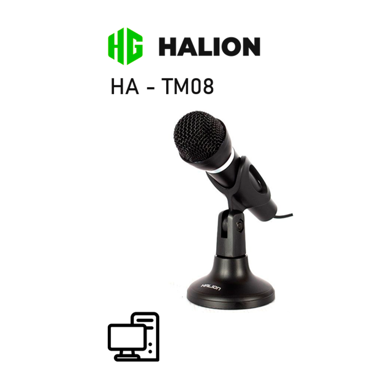MICROFONO PEDESTAL HALION HA-TM08